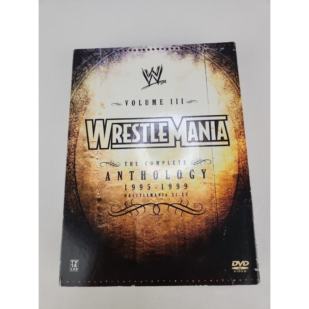 WWE Wrestlemania Complete Anthology Vol. III DVD 1995-1999